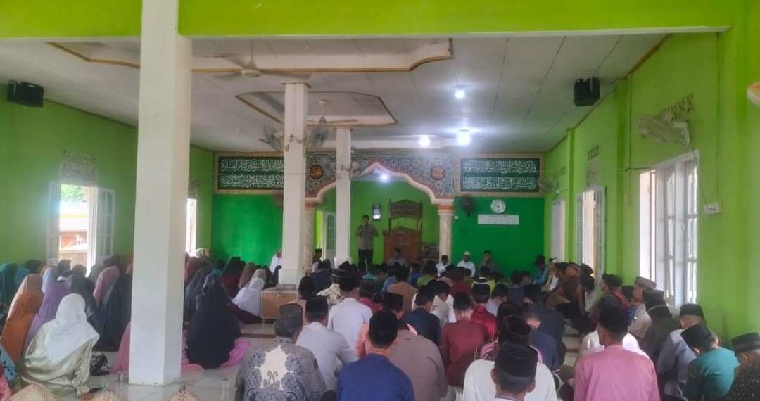 Penuh Hikmat, Warga Desa Rantau Panjang Peringati Isra Mi'raj Nabi Muhammad SAW