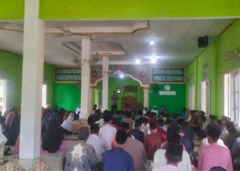 Penuh Hikmat, Warga Desa Rantau Panjang Peringati Isra Mi'raj Nabi Muhammad SAW