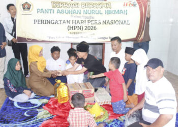 HPN 2026 Ditutup Aksi Sosial, PWI Tanjungpinang Salurkan Tali Asih ke Panti Asuhan