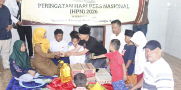 HPN 2026 Ditutup Aksi Sosial, PWI Tanjungpinang Salurkan Tali Asih ke Panti Asuhan