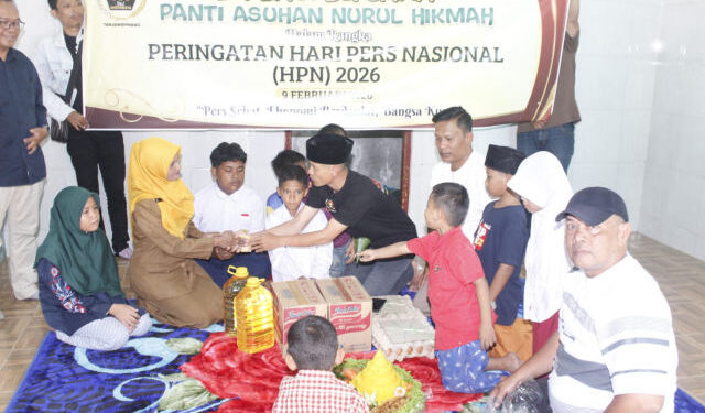 HPN 2026 Ditutup Aksi Sosial, PWI Tanjungpinang Salurkan Tali Asih ke Panti Asuhan