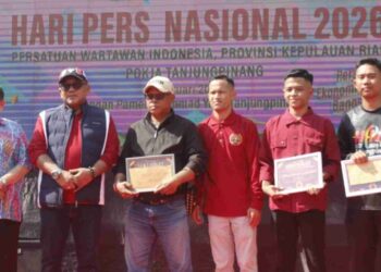 Pemenang Lomba Karya Jurnalistik HPN 2026 Tanjungpinang Diumumkan, Wartawan dan Mahasiswa UMRAH Dominasi Juara