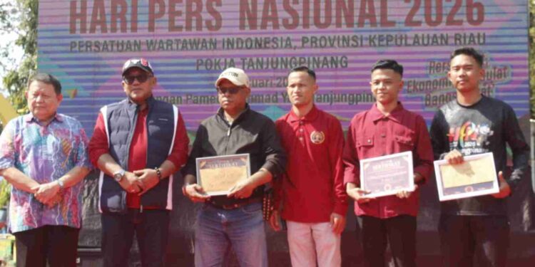 Pemenang Lomba Karya Jurnalistik HPN 2026 Tanjungpinang Diumumkan, Wartawan dan Mahasiswa UMRAH Dominasi Juara