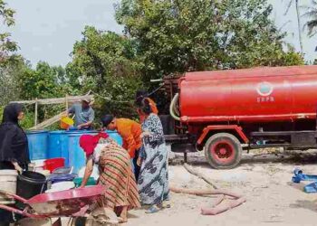 BPBD Tanjungpinang Gelontorkan 600 Ton Air Bersih.