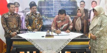 Genjot Proyek Strategis, Pemprov Kepri Gandeng Bank BJB Kucurkan Pinjaman Daerah