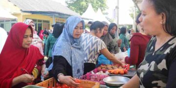 Pasar Murah Terakhir Jelang Lebaran, Warga Tanjung Unggat Serbu Minyakita Rp14 Ribu