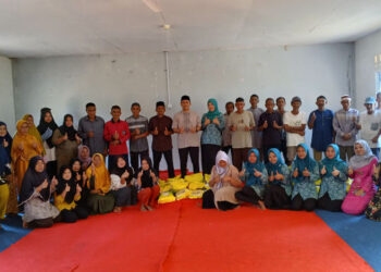 Sapa Ramadhan, Pemdes Rantau Panjang Salurkan Puluhan Paket Sembako