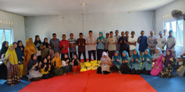 Sapa Ramadhan, Pemdes Rantau Panjang Salurkan Puluhan Paket Sembako