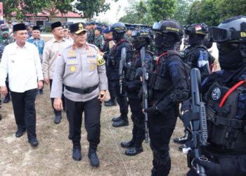 1.450 Personel Gabungan Kawal Arus Mudik Kepri