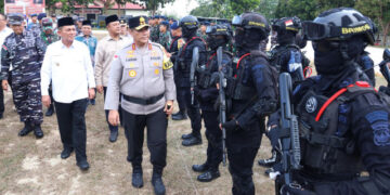 1.450 Personel Gabungan Kawal Arus Mudik Kepri