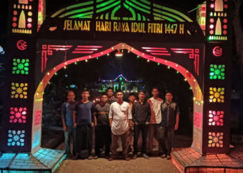 Semarak Tradisi Malam Tujuh Likur di Dusun II Desa Duara