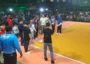 Turnamen Voli Mapelda Open Desa Duara Dibuka, Jadi Magnet Olahraga di Lingga