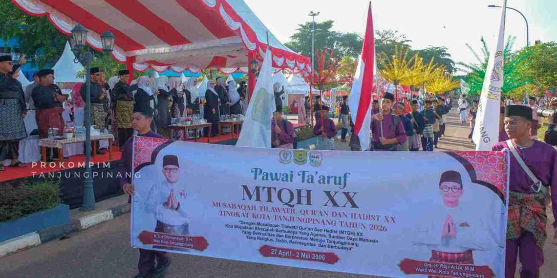 Pembukaan MTQH XX: Pawai Ta’aruf Satukan Tanjungpinang