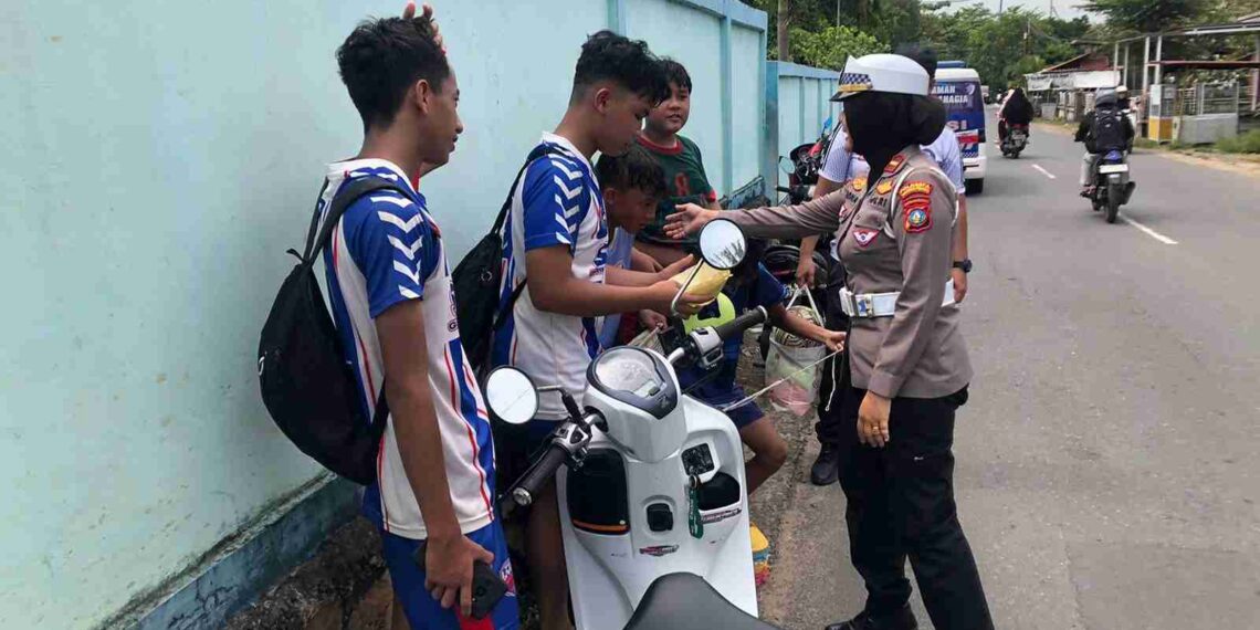 Cegah Balap Liar, Polisi Rangkul Pelajar Tanjungpinang Jadi Pelopor Keselamatan