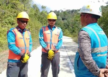Cegah Gangguan Hewan, PLN ULP Dabo Singkep Perkuat Keandalan Jaringan di Lingga Utara