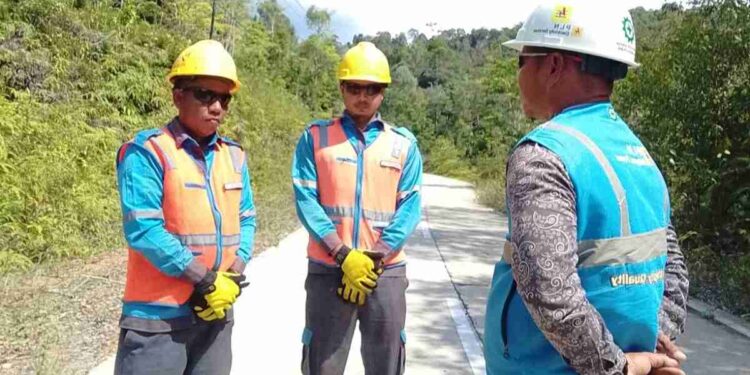 Cegah Gangguan Hewan, PLN ULP Dabo Singkep Perkuat Keandalan Jaringan di Lingga Utara