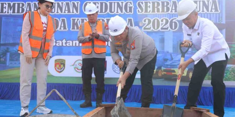 Polda Kepri Bangun Gedung Serba Guna Pusat Kegiatan Dinas dan Pembinaan