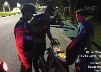 Polsek Meral Perkuat Patroli, Warga Diajak Aktif Jaga Keamanan Lingkungan