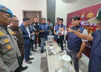 Polres Karimun Musnahkan Sabu, Ekstasi, dan Vape Liquid Narkotika
