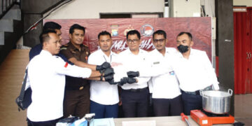 Polres Karimun Musnahkan 747 Gram Sabu, Ribuan Jiwa Diperkirakan Terselamatkan