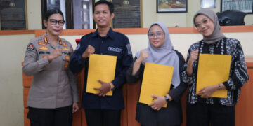 Bidhumas Polda Kepri Daftarkan PHL ke BPJS Ketenagakerjaan