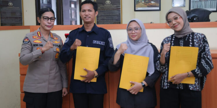 Bidhumas Polda Kepri Daftarkan PHL ke BPJS Ketenagakerjaan