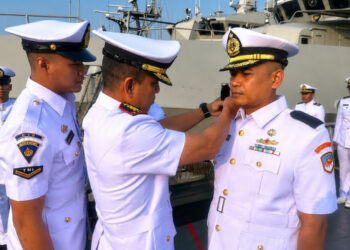 Letkol Aris Eka Yuliono Resmi Jabat Komandan KRI Todak-631