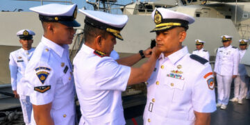 Letkol Aris Eka Yuliono Resmi Jabat Komandan KRI Todak-631