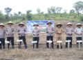 Polres Karimun Tanam Jagung di Lahan 2 Hektare, Dukung Ketahanan Pangan