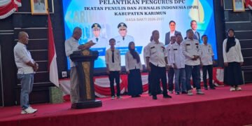 Jaya Sainofi Resmi Pimpin IPJI Karimun Periode 2026–2031