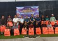 KSOP Karimun menggelar sosialisasi keselamatan berlayar bagi nelayan Buru dan membagikan life jacket secara gratis.