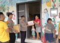Polres Karimun menyalurkan bantuan sembako ke Panti Asuhan Jehovah Jereh melalui program Jumat Berkah.