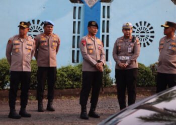 Polresta Tanjungpinang menggelar Gatur Pagi untuk menjaga kelancaran lalu lintas dan meningkatkan keselamatan pengguna jalan.