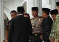 Kapolresta Tanjungpinang mengajak santri dan ulama bersinergi menjaga persatuan, toleransi, dan kamtibmas pada Hari Santri Nasional 2026.