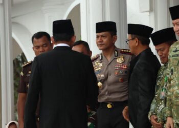 Kapolresta Tanjungpinang mengajak santri dan ulama bersinergi menjaga persatuan, toleransi, dan kamtibmas pada Hari Santri Nasional 2026.